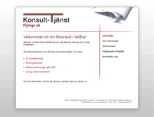 Tablet Screenshot of konsulttjanst.nu